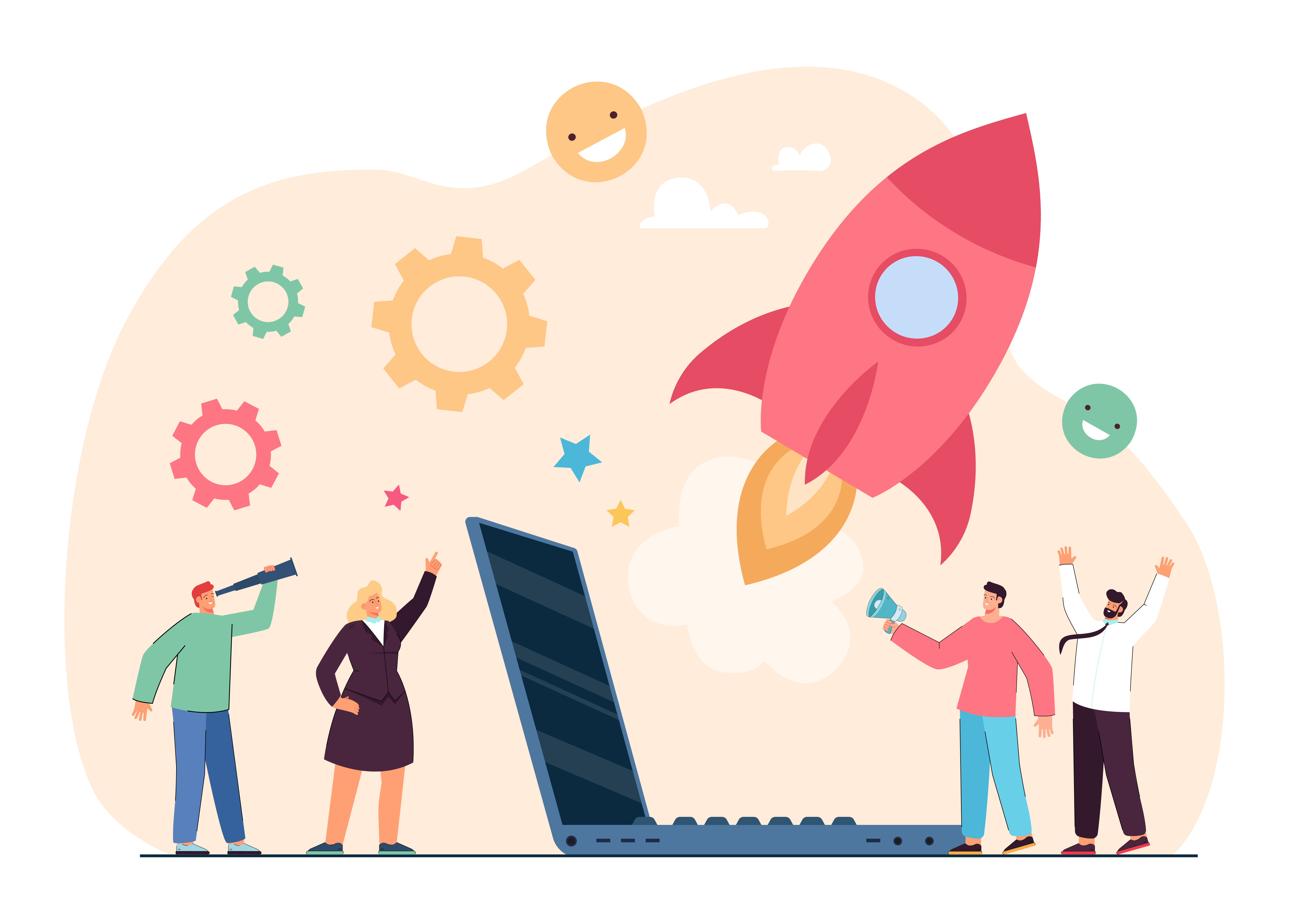 Startups Collaborating